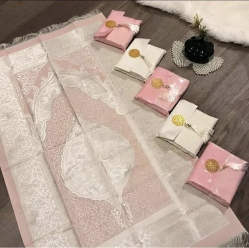 مجموعه (12) سجادة صلاة بدون الكيس للتوزيعات تركي
