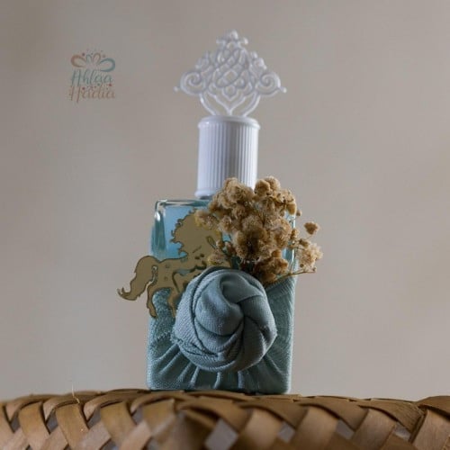 مجموعه (12) تنسيق عطر مسك مع كتابه اسم حسب الطلب