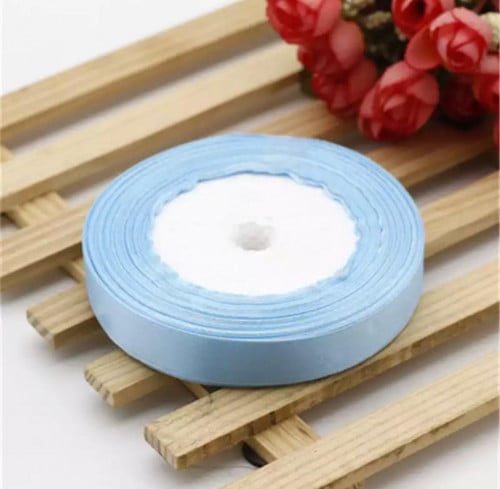 مجموعة (5) رولات شرائط بلون سماوي - 22 متر