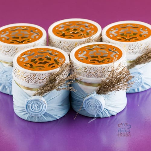 مجموعة (12) مبخرة مع التنسيق ولوقو حسب الطلب