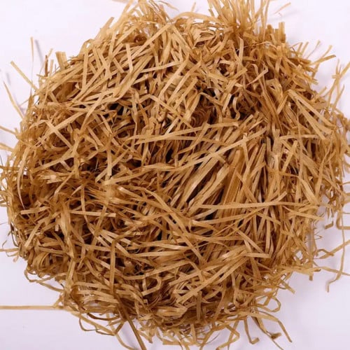 قصاصات ورق بني لتغليف الهدايا والمنتجات - 100 جرام