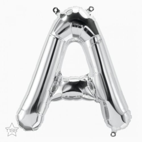 بالون حروف فضي | Silver Letters Balloons