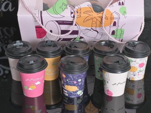 بوكس كاسات دورين 24 كاس عبارة كل عام وانتم بخير 50...