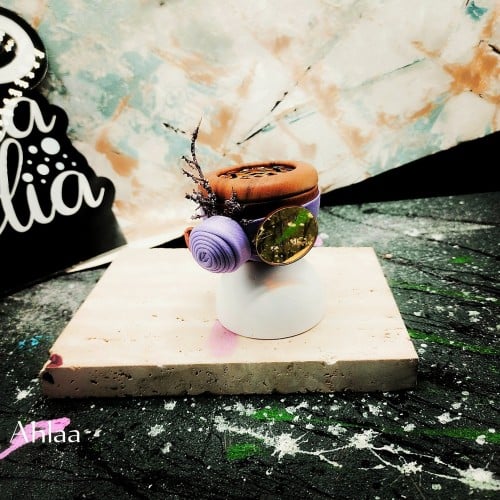 مجموعة (12) تنسيق مبخره جلد حسب الطلب