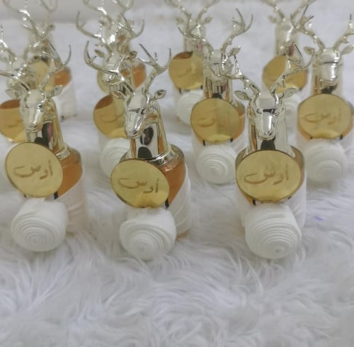مجموعة (12) عطر غزال مع التنسيق ولوجو حسب الطلب