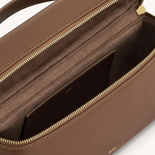 Thea Top Handle Bag - Brown