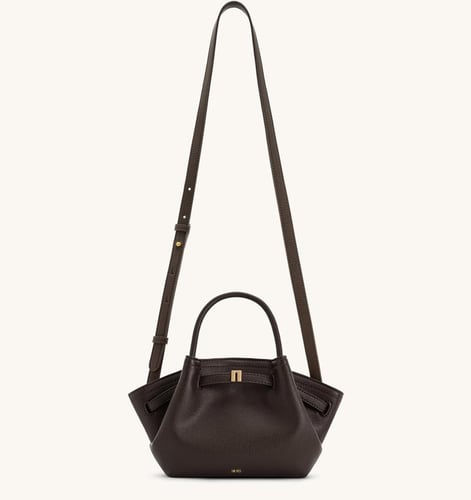 Hana Mini Tote Bag - Dark Brown