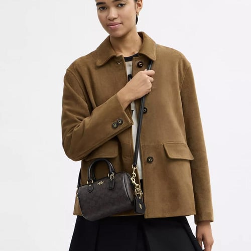 مجموعة حقيبة كروس بودي روان صغيرة مع مرآة