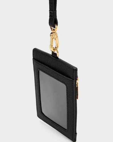 حامل بطاقات - أسود