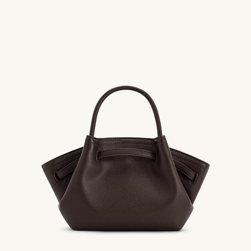 Hana Mini Tote Bag - Dark Brown