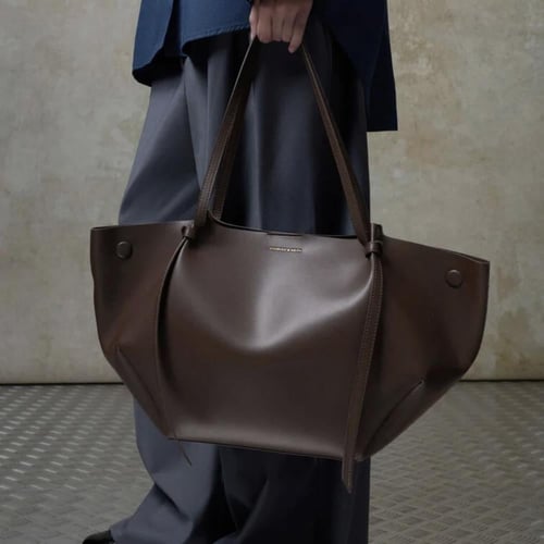 حقيبة توت كبيرة من كالا (xl)- بني إسبريسو