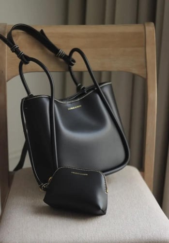 حقيبة توت ميني ليلى - أسود