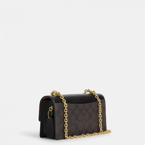 Eliza Flap Crossbody In Signature Canvas.