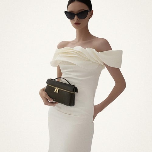 Thea Top Handle Bag - Dark Olive