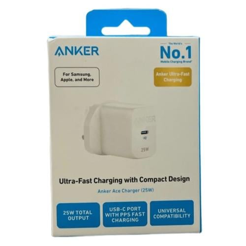 فيش جداري انكر مدخل تايب سي بقوة 25 واط