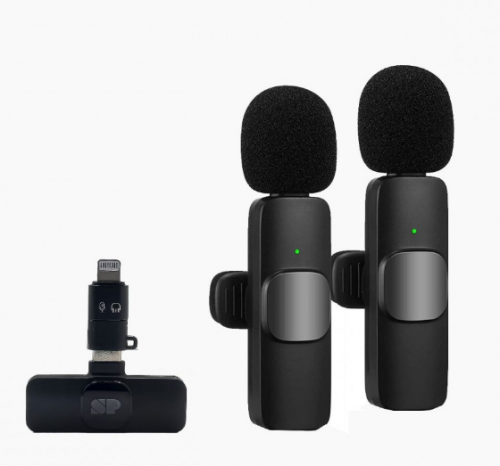 ميكرفون لاسلكي للايفون + اندرويد ISNUP