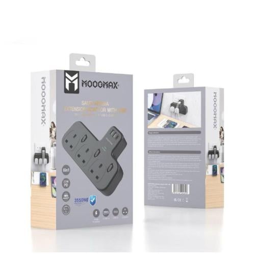 توصيلة كهرباء متعددة المنافذ بقدرة 3550 واط تحتوي...