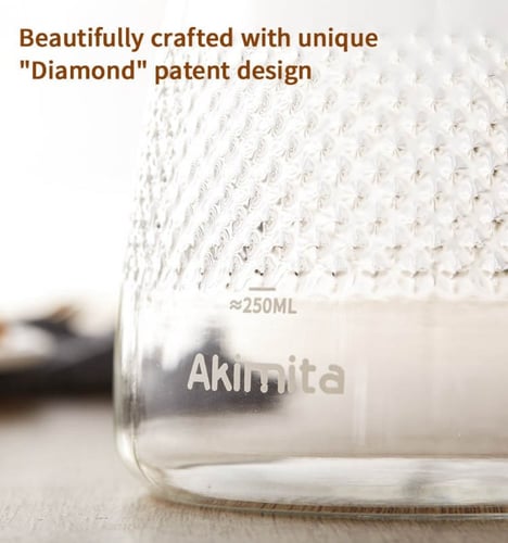 وعاء تقطير قهوة - زجاجي - Akimita