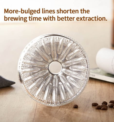 وعاء تقطير قهوة - زجاجي - Akimita