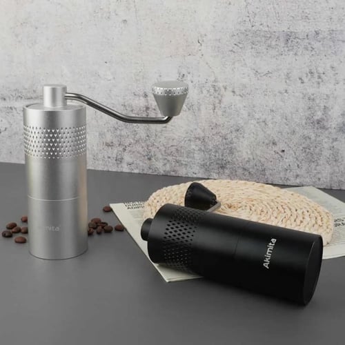 طاحونة قهوة يدوية - Akimita - أسود