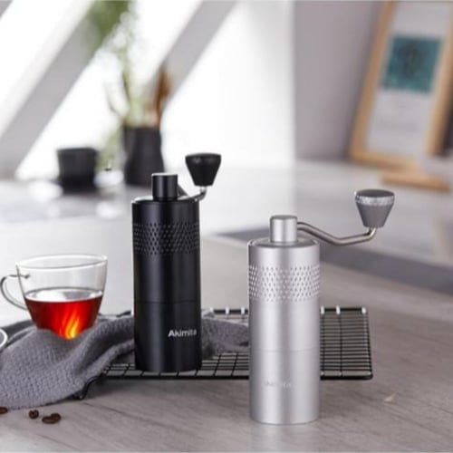 طاحونة قهوة يدوية - Akimita - أسود