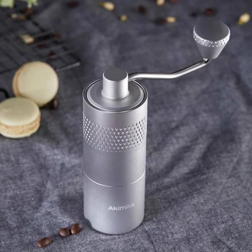 طاحونة قهوة يدوية - Akimita - فضي