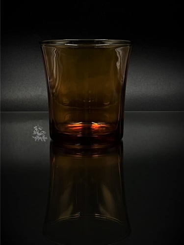 كوب كهرمان ( عسلي )