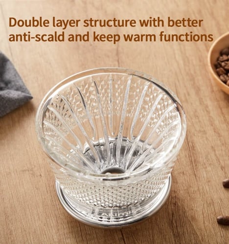 وعاء تقطير قهوة - زجاجي - Akimita