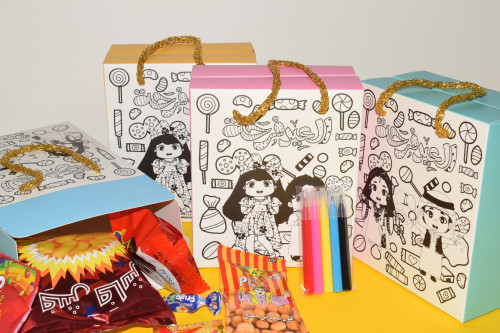 بوكس العيد مع ألوان