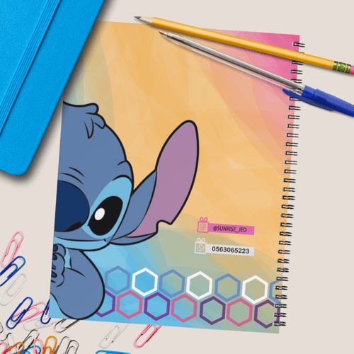 دفتر عربي ( شخصية استتش )