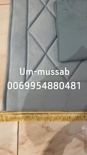 طقم صلاة سادة (موديل الشرشف ثوب)