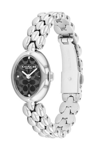 ساعه ستيل فضي من كوتش