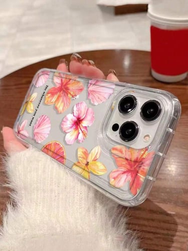 كفر أيفون 16برو ماكس نمط الأزهار