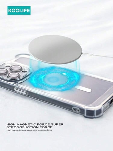 كفر واقي آيفون 16 برو يدعم الشحن اللاسلكي