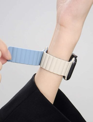 سوار سيليكون متوافق مع Apple watch