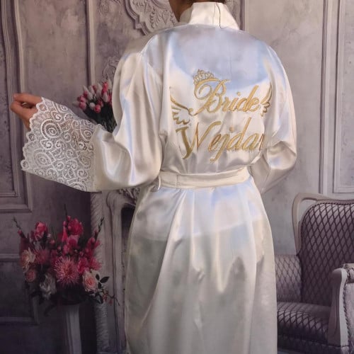 روب عروس دانتيل