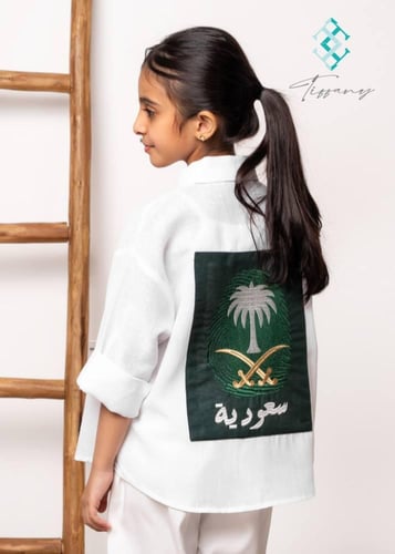 قميص كتان كم طويل - يصمة