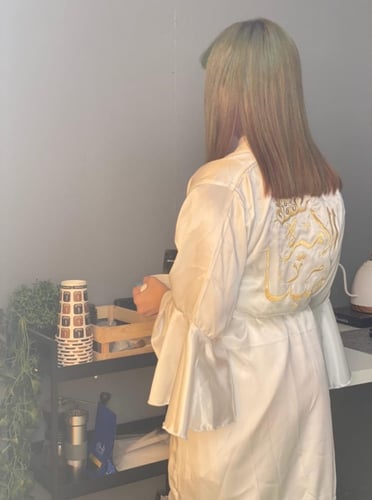 روب عروس فرنسي