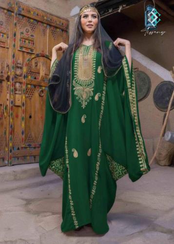 ثوب النشل النجدي - أخضر