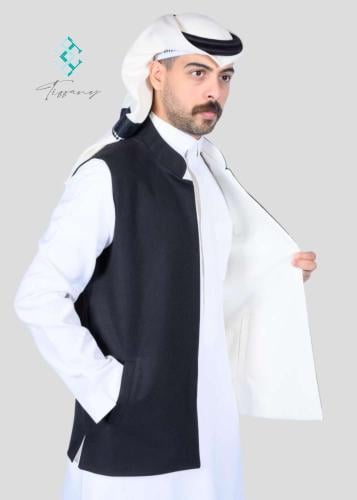 سديري دبل فيس أبيض مع أسود