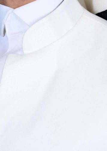 سديري دبل فيس أبيض مع كحلي