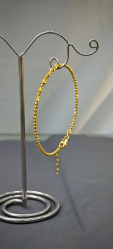 21 karat Italian bracelet, weight 4.28