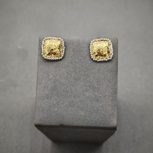 حلق عيار 18 ذهب صافي وزن 3.25