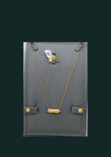 نص طقم عيار 21 وزن 8.83