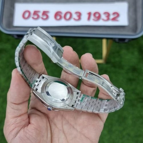 ساعة رولكس ديت جست اسود