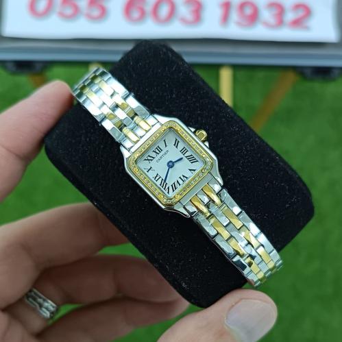 ساعة بانتير دو كارتييه ميني نسائية