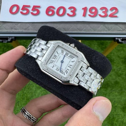 ساعة كارتير بانثر نسائية ماستر كواليتي بحجم وسط 27...