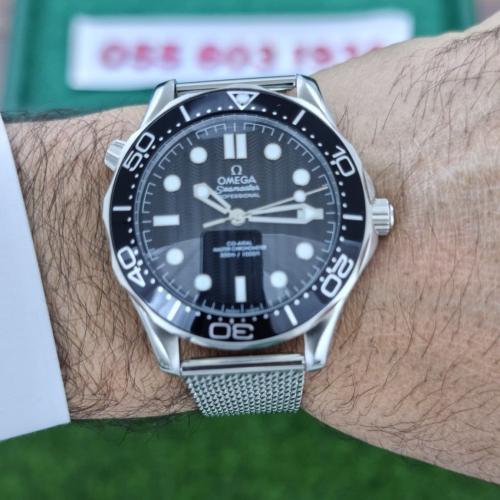 ساعة اوميغا سيماستر دايفر أسود