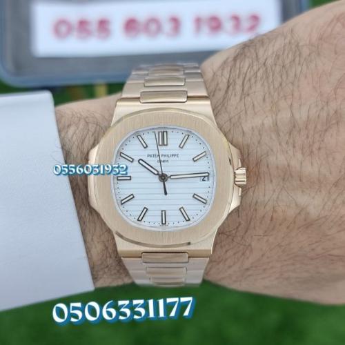 ساعة باتك فيليب نوتيلوس روز قولد