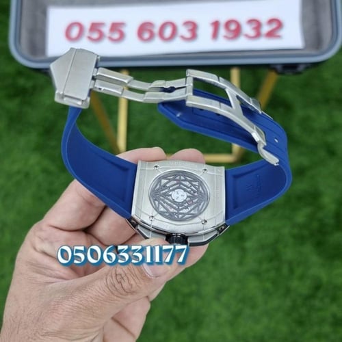 ساعه هوبلت بيق بانق سانق بلو